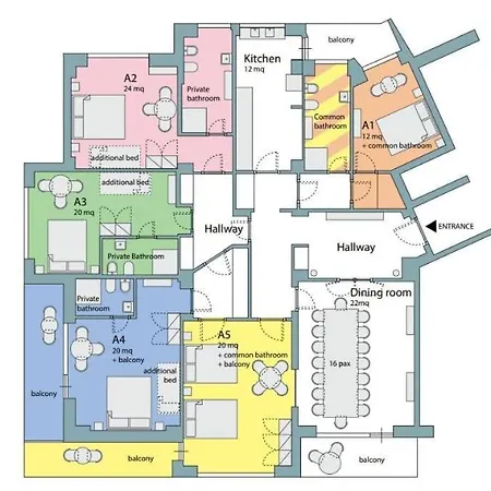 Apartment Bigfamilyflats-vatican&aurelio *